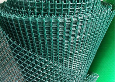 중국 UV 대우된 녹색 플라스틱 정원 그물세공, 280-430 g/m2 플라스틱 안전 담 공장